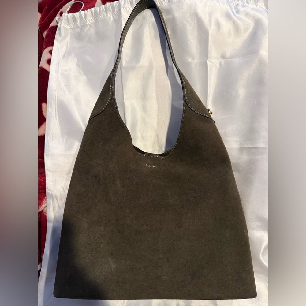 Coach Brooklyn 39 - Olive suede